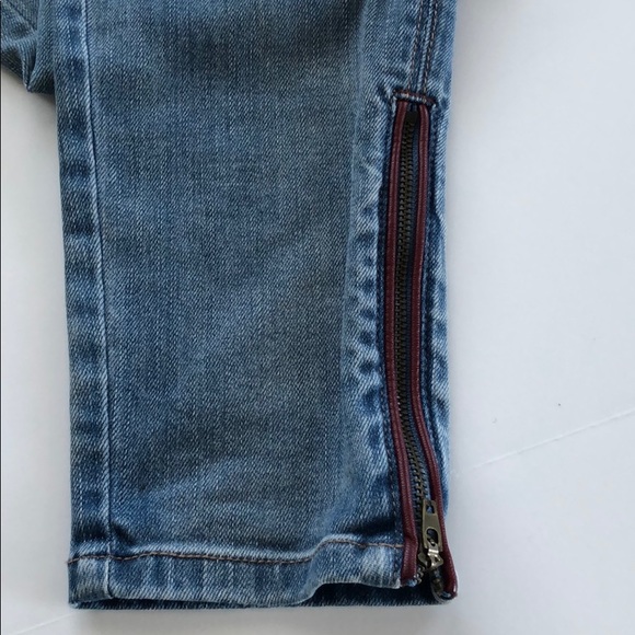 WHBM Red Leather Trim The Skimmer Size 2 - Picture 10 of 16